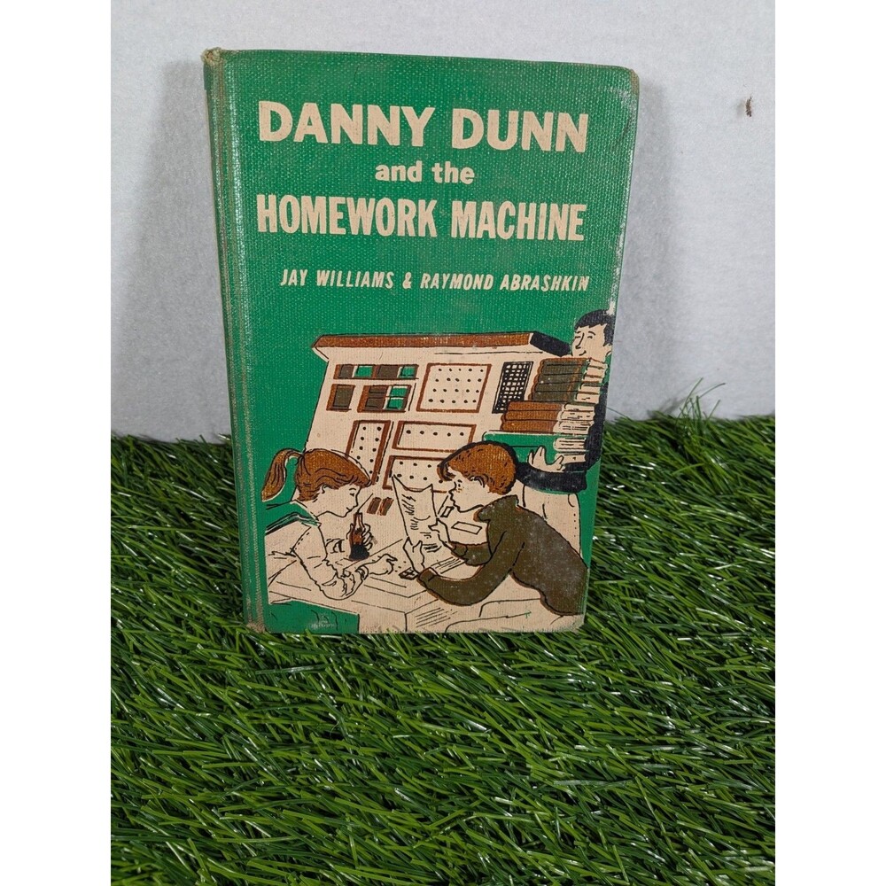 Danny Dunn and the Homework Machine 1958 First Edition Ezra Jack Keats Vintage